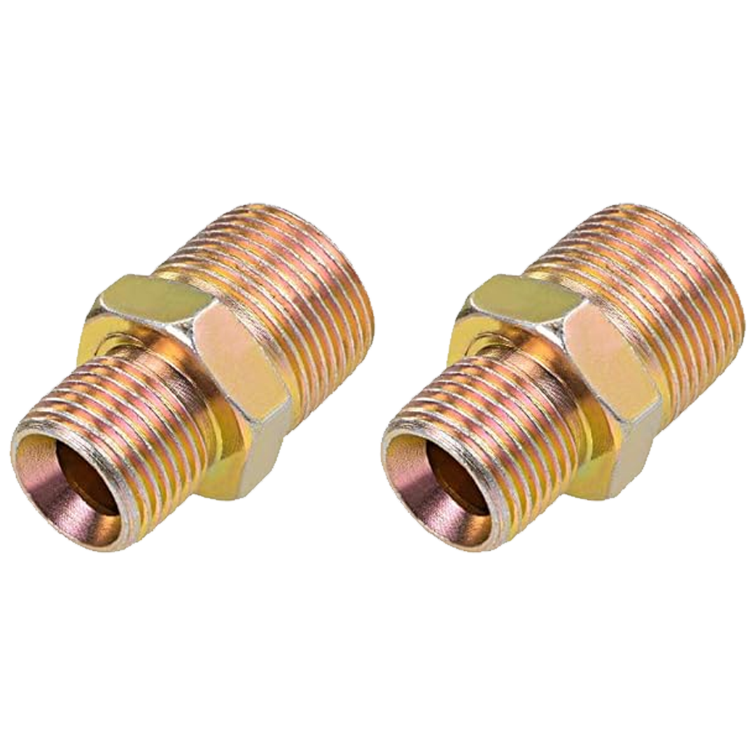 Reducer Hex-nipple 3/4 ×1/2 Threaded -Brass